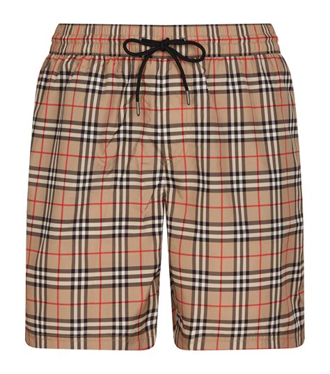 badeshorts burberry|burberry check shorts.